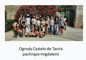 Ogrody Castelo de Tavira pachnące migdałami